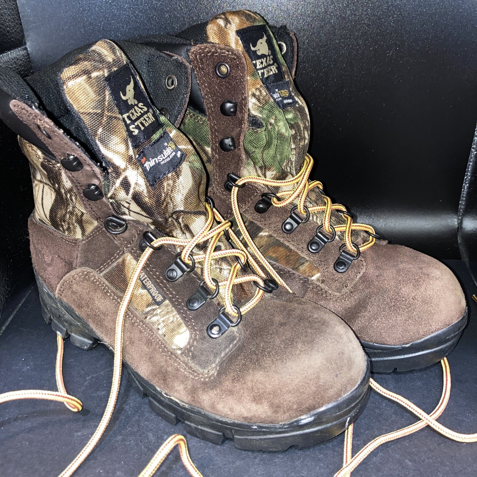 CAMOUFLAGE WATERPROOF Work Boots 