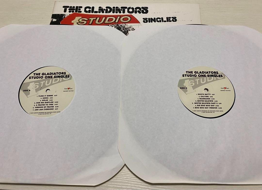 Gladiators Studio One Singles (2LP)レゲェ