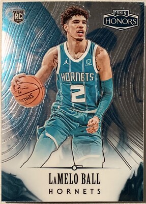 2020-21 Panini Honors LAMELO BALL RC #581 Chronicles Rookie Charlotte Hornets