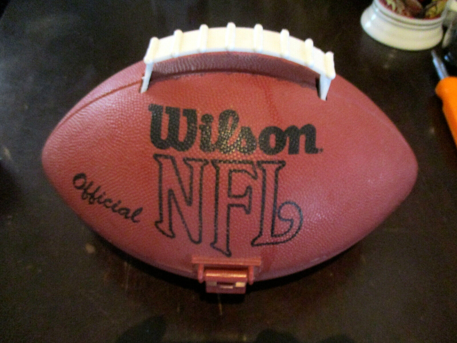 Pelota Fiumbrera de plastico duro de la NFL
