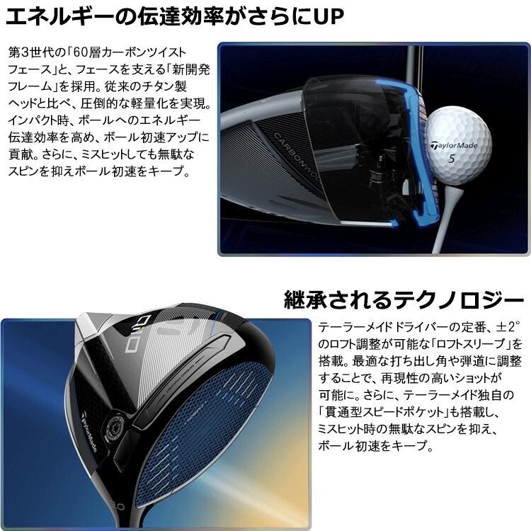 TaylorMade Golf Club Driver Qi10 Loft 10.5° Diamana Blue TM50