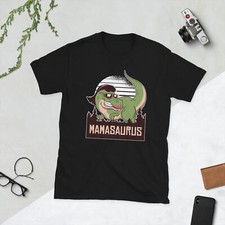 Mamasaurus trex family mommy dinosaur costume mama T Shirt