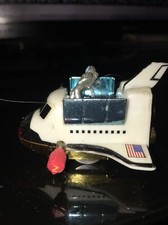 Tomy Collectible Vintage Wind Up Toy Space Shuttle w/Astronaut