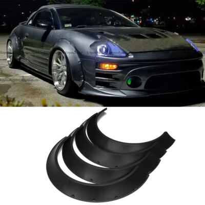 4X 33'' For Mitsubishi Eclipse Fender Flares Wheel Extra Arches Wide Body Kit