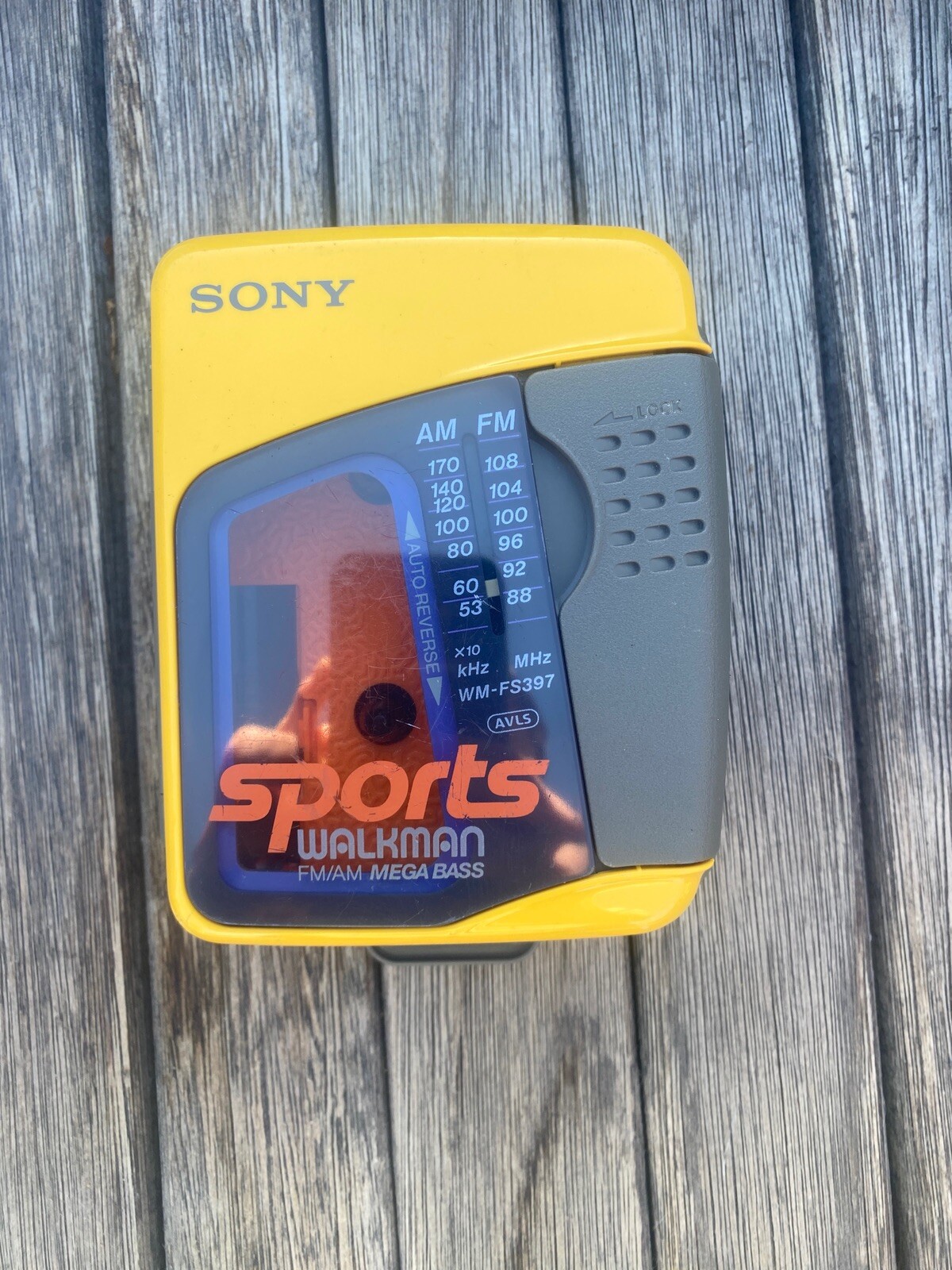 Sony WalkMan WMAF54 Old School Sport Radio Cassette Player & Headset