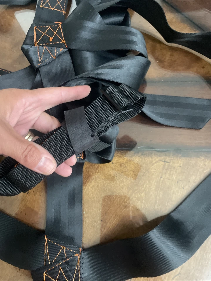 SNIPER TREE STAND HUNTING SAFETY HARNESS ADJUSTABLE 300# STRAP FALL ARREST LOT 2 - Image 3 of 4