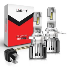 Pair of LASFIT H4 9003 LED Bulbs for Subaru Forester 1998-2005 Impreza 1993-2001