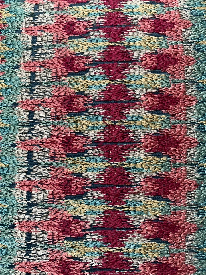 Osborne & Little Embroidered Fabric Cushion Cover ZOUINA~ 60 x 40cm - Teal - Image 3 of 4