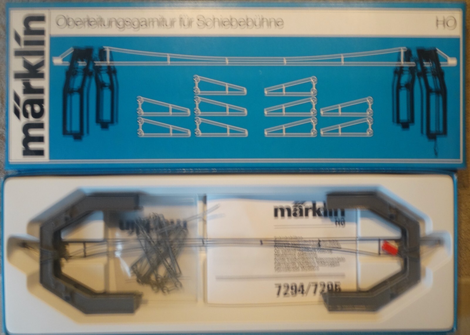 Märklin 7295 (Spur H0) Oberleitungsgarnitur + OVP - unbenutzt - A1 | eBay