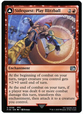 Sidequest: Play Blitzball / World Champion, Celestial - 0119 - Final Fantasy MTG