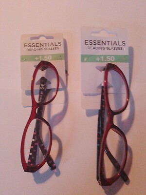 Foster Grant Essentials Lesebrille +1,50 2 Paar