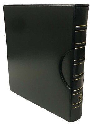 Coins Paper Money Collection Album Lighthouse Grande Binder In Green + Slipcase