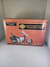 Telemania Red Harley Davidson Heritage Softail Telephone Motorcycle NIB
