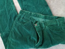 70s Pants Womens Boho wide leg cords relaxed fit high waist fall Fashion ootd