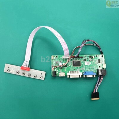HD-MI VGA DVI LCD Display Controller Driver Board Kit for CLAA102NA0ACW 1024X600