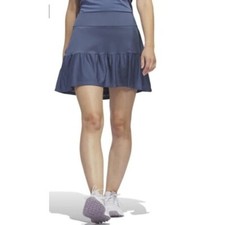 ADIDAS Ultimate 365 Frill Skirt Skort Dark Blue Golf Tennis IP2474 New