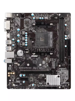 MSI B450M-A PRO MAX AMD ATX Motherboard for sale online | eBay