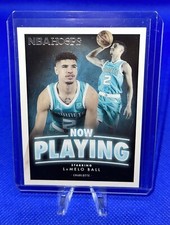 2020-21 Panini NBA Hoops LaMelo Ball Now Playing Rookie Insert Hornets 