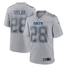 Indianapolis Colts Jonathan Taylor Nike Gray Atmosphere Official NFL Game Jersey