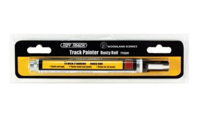 Woodland Scenics 4581 Tidy Track - Track Painter RUSTY RAIL - NIB