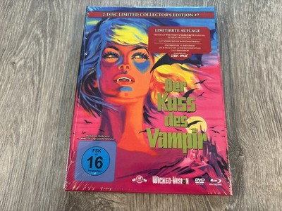 KUSS DES VAMPIRS (BR+DVD, 3 Discs Mediabook Hammer - Wicked Vision) uncut ovp