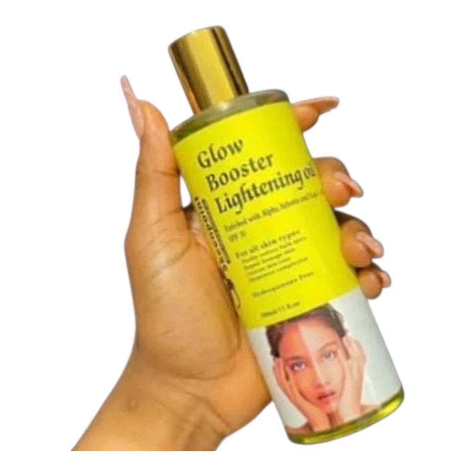 Glow Booster Lightning Oil Enriched +Alpha Arbutin And Kojic Acid & Face Cream. - Image 2 of 2