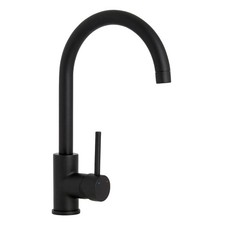Cooke & Lewis Katiki Black Kitchen Pin side lever Tap  961 