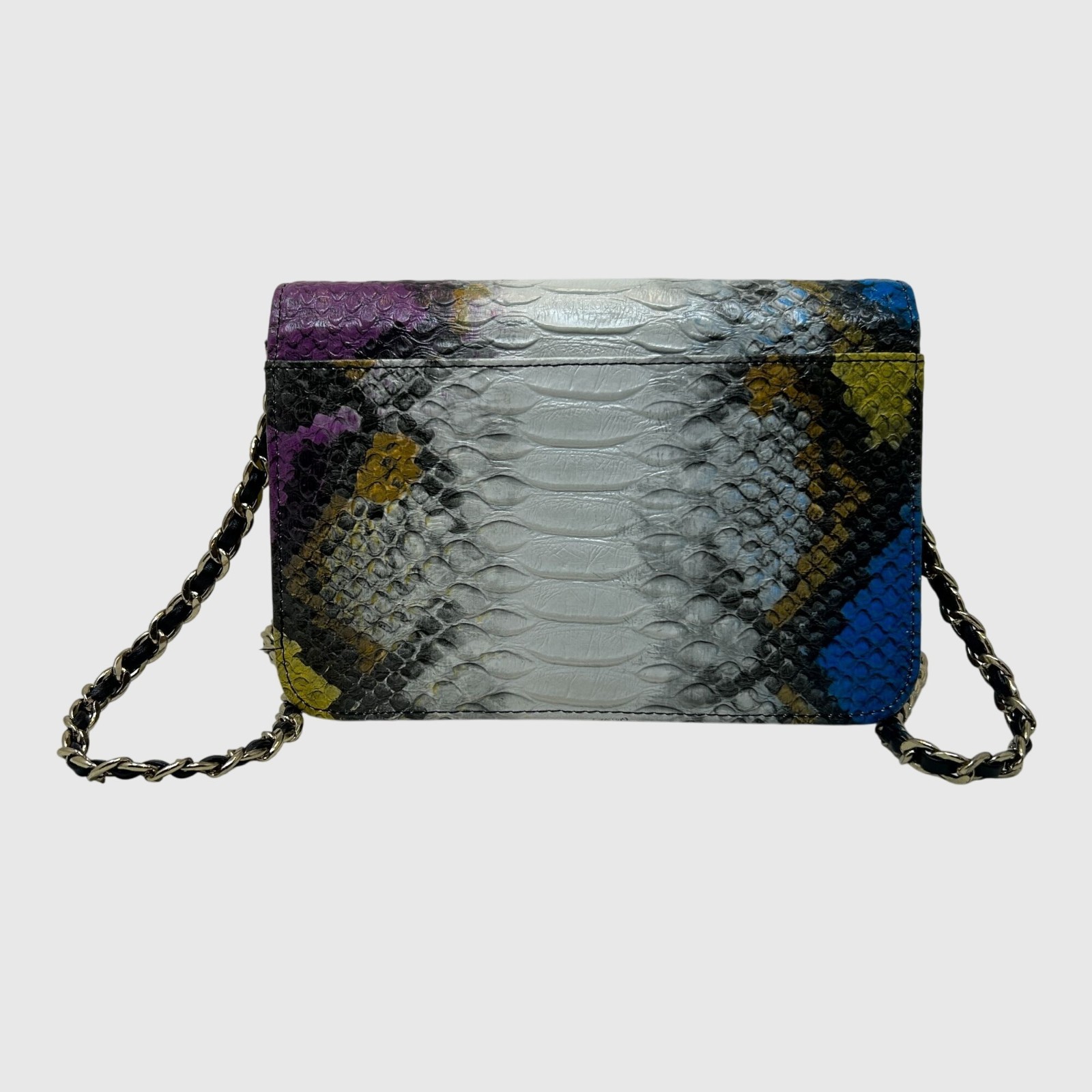 Women’s Python Embossed Crossbody Shoulder Bag w/… - image 2