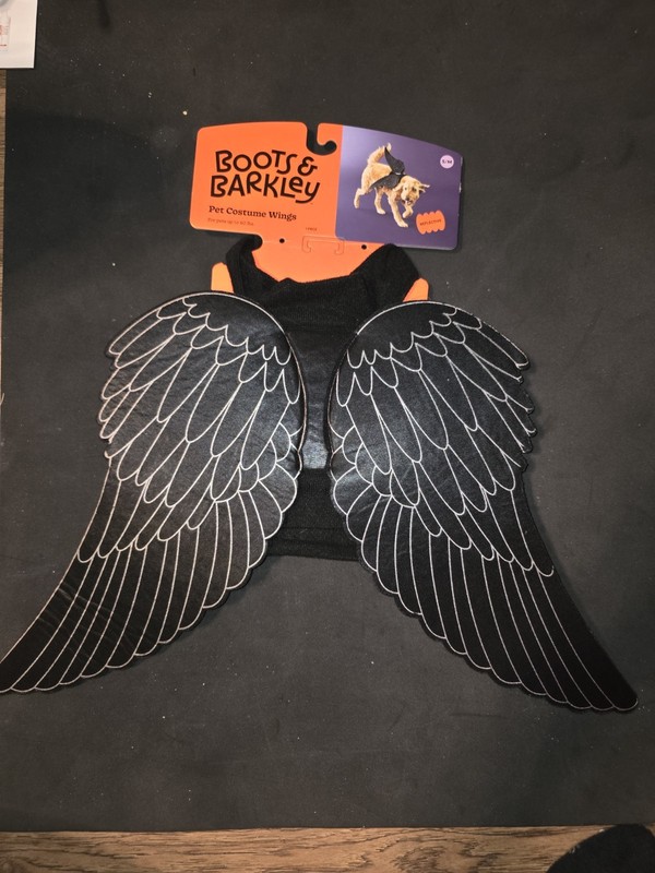NEW Dog S/M Halloween Costume Bat Wings Reflective Up To 40LBS | Boots & Barkley