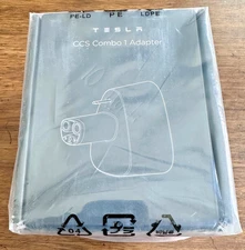 Tesla CCS Combo 1 Adapter to charge Model X S Y 3 @ Chargepoint charging station