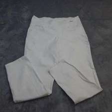 Jag Jeans Pants Women 14 White Denim Casual Outdoor Preppy High Waisted Skinny
