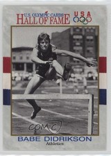 1991 Impel US Olympicards Hall of Fame Babe Didrikson Zaharias #6 00jz