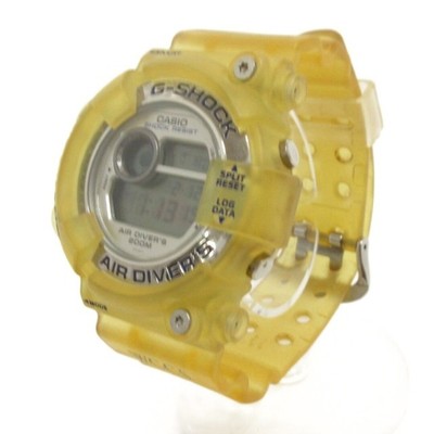 CASIO G-SHOCK FROGMAN DW-8250WC Clear Yellow Wrist circumference 