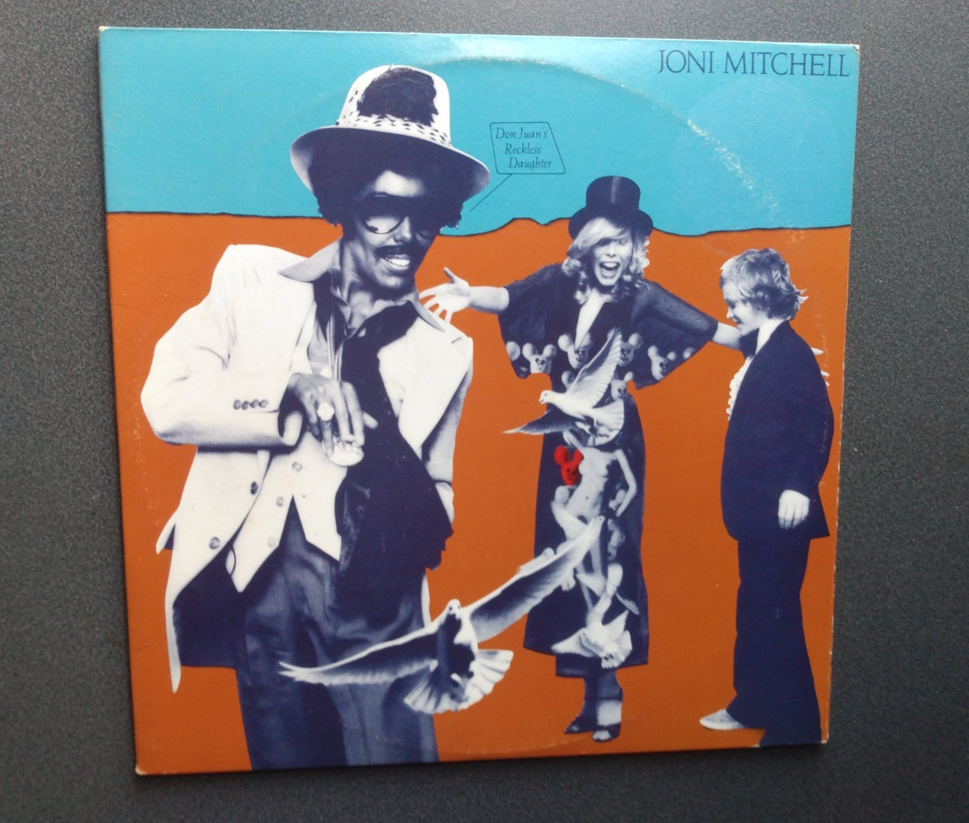 JONI MITCHELL Don Juan's Reckless Daughter 2LP NM- White Label Promo Asylum 1977