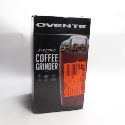 Ovente Electric Coffee Grinder Small Portable with Stainless Blade CG225M