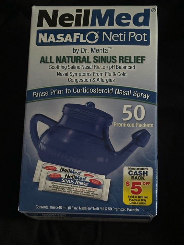 Neti Pot~ Sinus Relief~ NIB