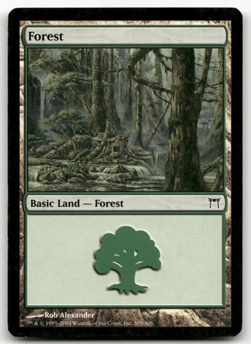 Forest (305) Champions of Kamigawa