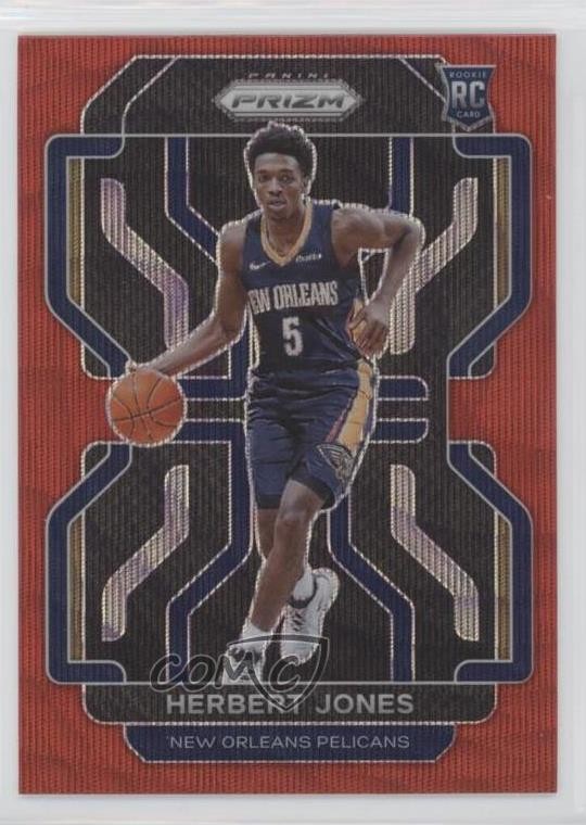 2021-22 Panini Prizm Ruby Wave Prizm Herbert Jones #329 0c6