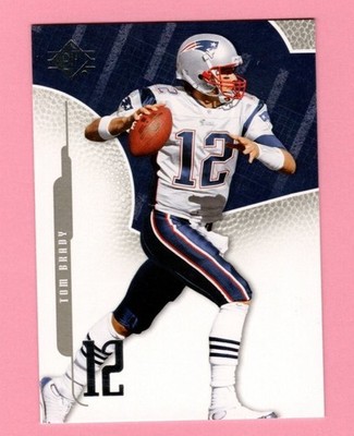 2008 SP Authentic Tom Brady #7 New England Patriots (J2223)