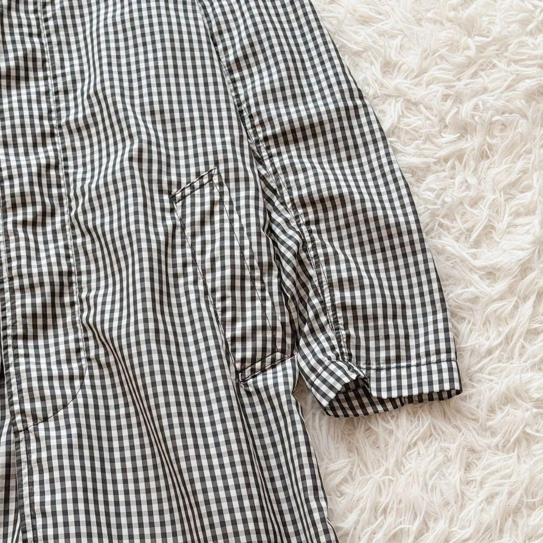 Comme Des Garcons Comcom Gingham Check Stainless … - image 4