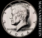 1964 Kennedy Half Dollar- Silver- Choice Gem Proof Luster- No Reserve #K408