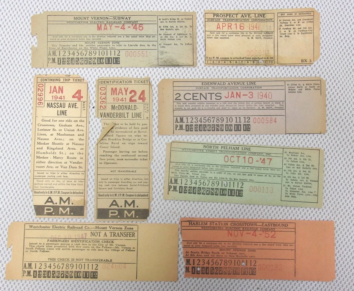1940 Year Collectible Railroad Passes & Tickets for sale | eBay