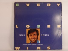 NICK BERRY EVERY LOSER WINS (205) 3 Track 12" Single including Picture Sleeve BB