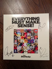 The Sherlocks - Everything Must Make Sense! - 12" Vinyl Record Signed Album LP