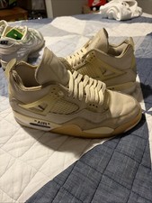 Air Jordan 4 'Sail' Off-White