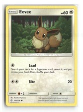 Eevee Common Cosmic Eclipse 166/236 Pokemon Lightly Played