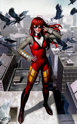 JACKPOT AND BLACK CAT #1 COVER D VIRGIN VARIANT JUNGGEUN YOON JACKPOT NM