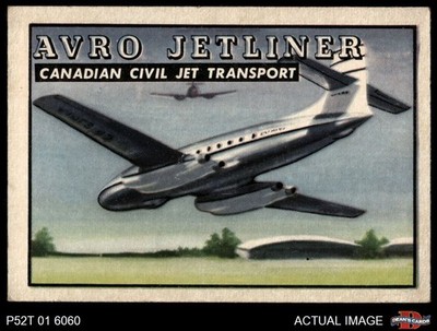 1952 Topps Wings #30 Avro Jetliner 5 - EX