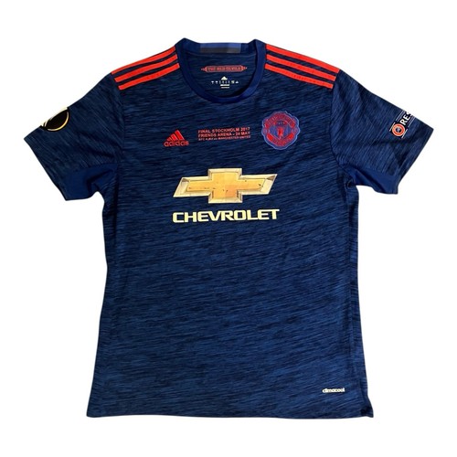 Manchester United Trikot L Fußball Herren Finale 2017 Stockholm Euro League Blau