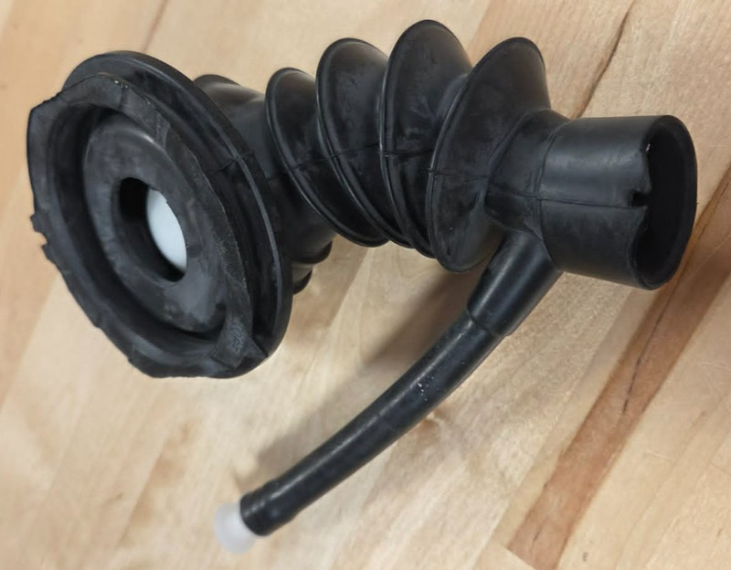 Genuine OEM Bosch 00656689 Washer Sump Drain Hose Bellows Assembly